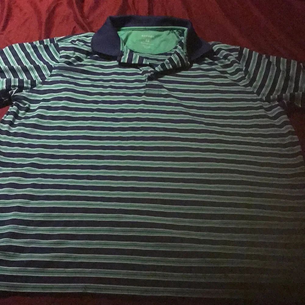 George Green Blue Polo Shirt sz. XL